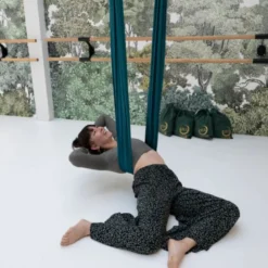 Kit de yoga aérien vert forêt