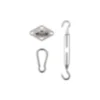 Kit fixation pour voile d'ombrage - 3