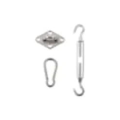 Kit fixation pour voile d'ombrage - 3