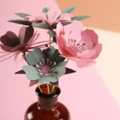 Kit mini-bouquet de fleurs en papier