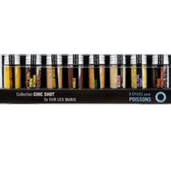 Kit 8 épices pour poissons