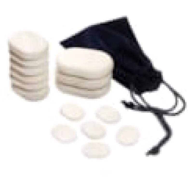 Kit 15 pierres froides + Pochette bleue