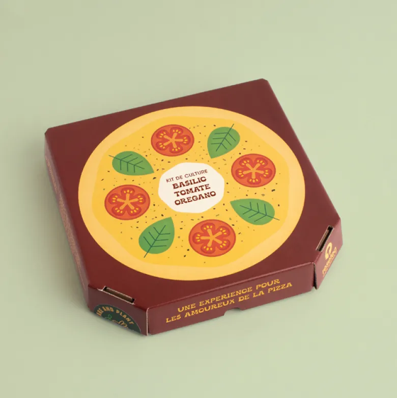 Kit pizza à faire pousser