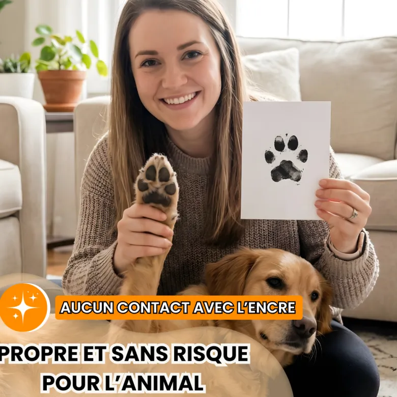 2 kits empreinte patte chien & chat