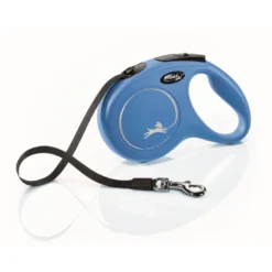 Laisse sangle 5 mètres m max 25 kg bleu