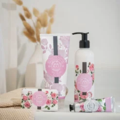 Lait corps hydratant rose pétale