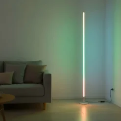 Lampadaire led - inoleds - rgb - halo - blanc