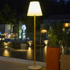 Lampadaire solaire standy wood solar
