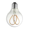 Lampe ampoule déco led filament spirale