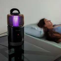Lampe anti-moustique - wizap cage noir
