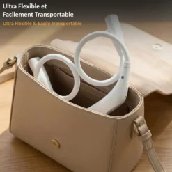 Lampe de lecture de cou rechargeable 3 couleurs 3 intensités Blanc