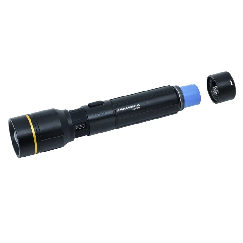 Lampe de poche pyralis 800r rechargeable