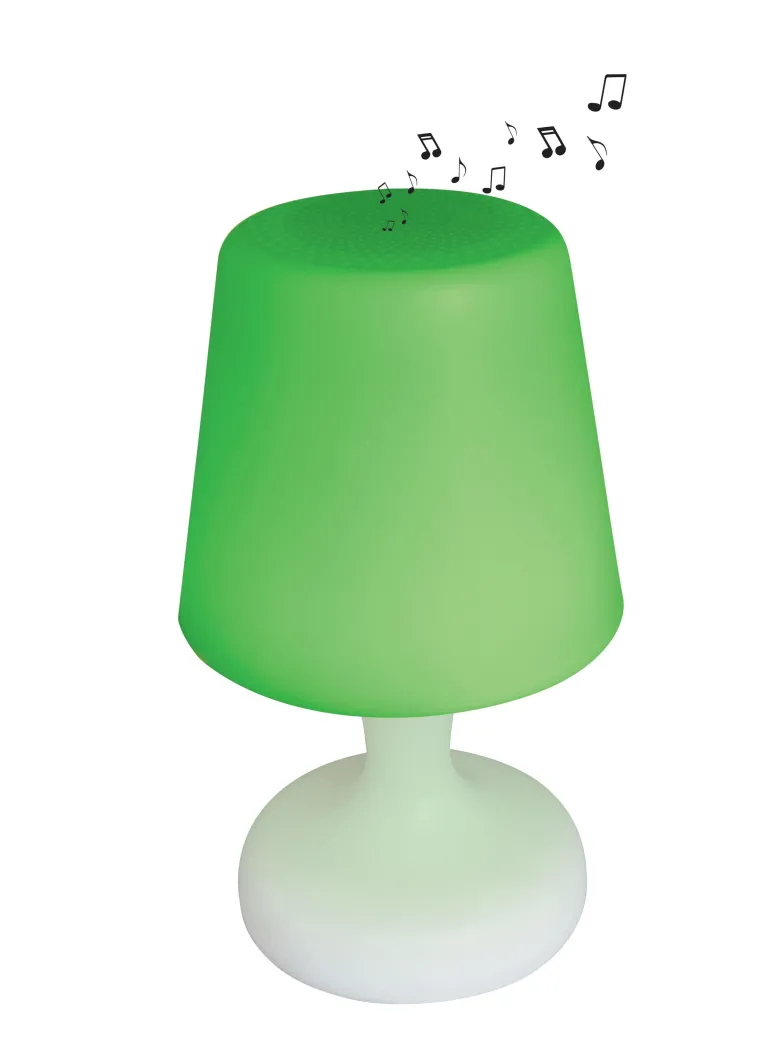 Lampe de table bluetooth multicouleurs waterproof