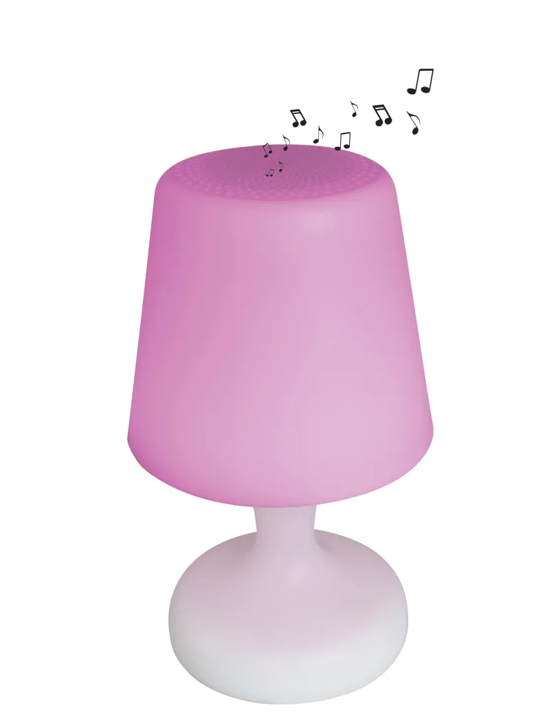 Lampe de table bluetooth multicouleurs waterproof