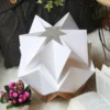 Lampe de table origami ecowood taille s