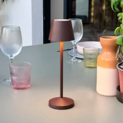 Lampe de table sans fil emily h25cm