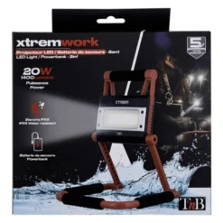 Lampe extérieure 1400 batterie externe
