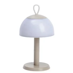Lampe Joti nomade et rechargeable à poser ou à suspendre Gris