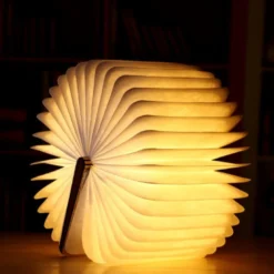 Lampe led d'ambiance design livre