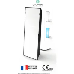 Lampe luminothérapie Slim noire