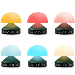 Lampe réveil simulateur d'aube Lexon Vert foncé