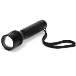 Lampe torche LED rechargeable 1000 lumens étanche IP44 mode SOS