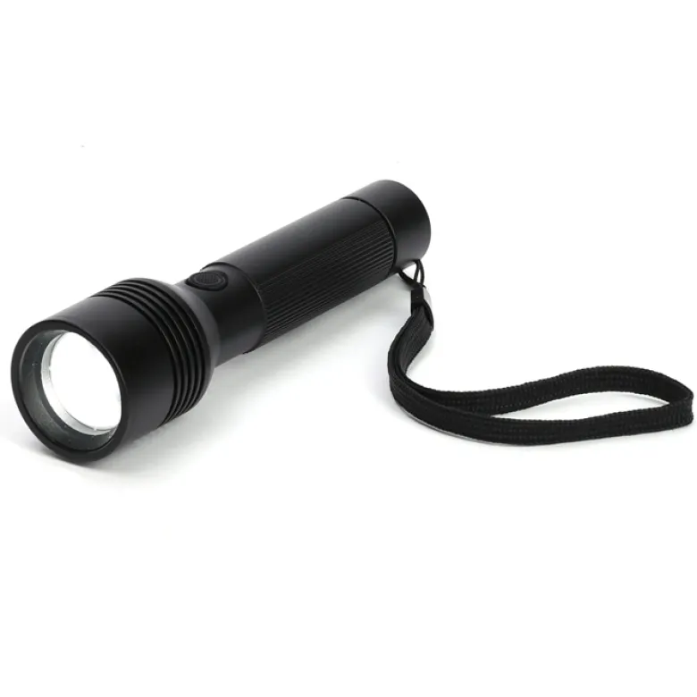 Lampe torche LED rechargeable 1000 lumens étanche IP44 mode SOS