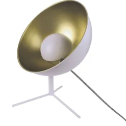 Lampe trépied en métal cinéma - h. 45 cm