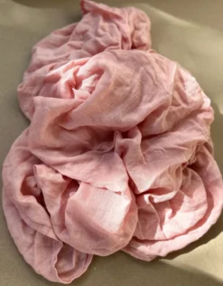 Lange de coton, doux, 120x120cm, rose