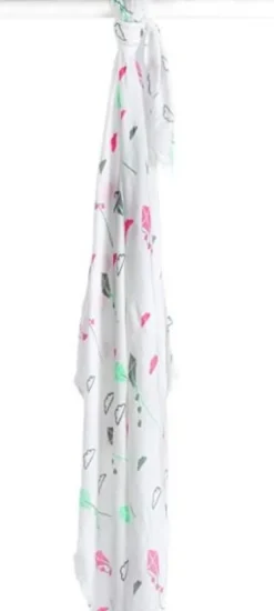 Lange en bambou - cerf-volant rose