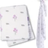 Lange mousseline - hippo rose