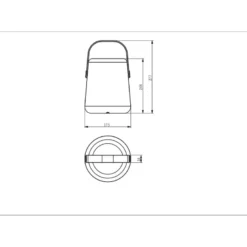 Lanterne portable rechargeable par usb