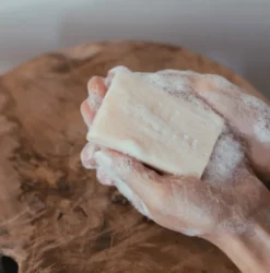 La savonnette au bon lait de soja bio