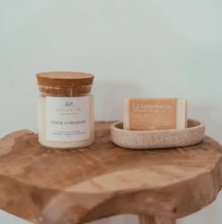 La savonnette au bon lait de soja bio