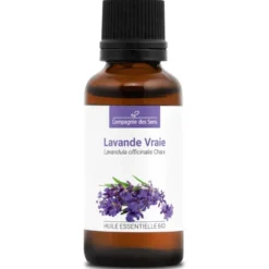 Lavande vraie - huile essentielle bio - 30ml garantie chromacert® - chémotypée &