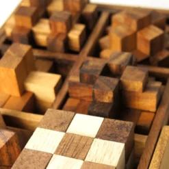 Le coffret en bois 6 casse-têtes