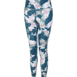 Legging de sport dare2b influential 7 8 women rose blanc vert