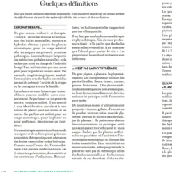 Le grand guide des huiles essentielles