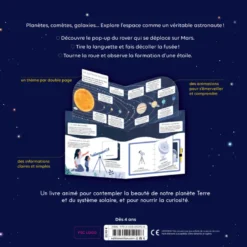 Le grand livre animé de l'espace