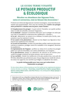 Le guide terre vivante du potager productif et écologique