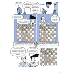 Le manuel des échecs en bande dessinée