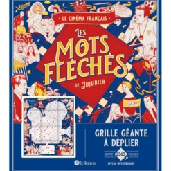 Les mots fléchés de Jujubier Le cinéma français grille géante à déplier