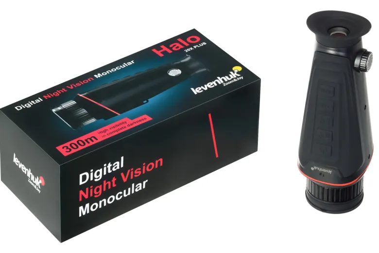 Levenhuk monoculaire à vision nocturne numérique halo 20x plus