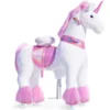 Licorne blanche siege rose ux502