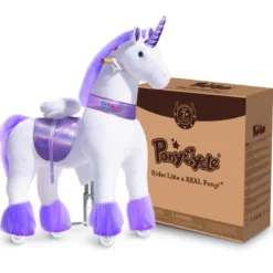 Licorne ride-on - violette