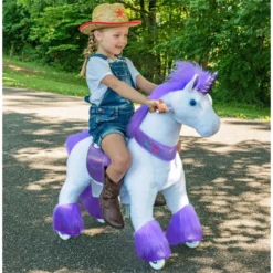 Licorne ride-on - violette