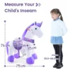 Licorne ride-on - violette