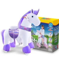 Licorne ride-on - violette