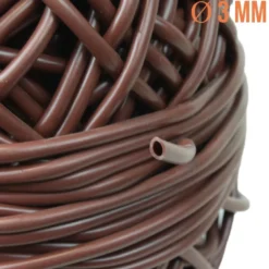 Lien creux 3 mm x 50 m - marron