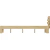 Lit en bois avec tête de lit 140x200cm finn